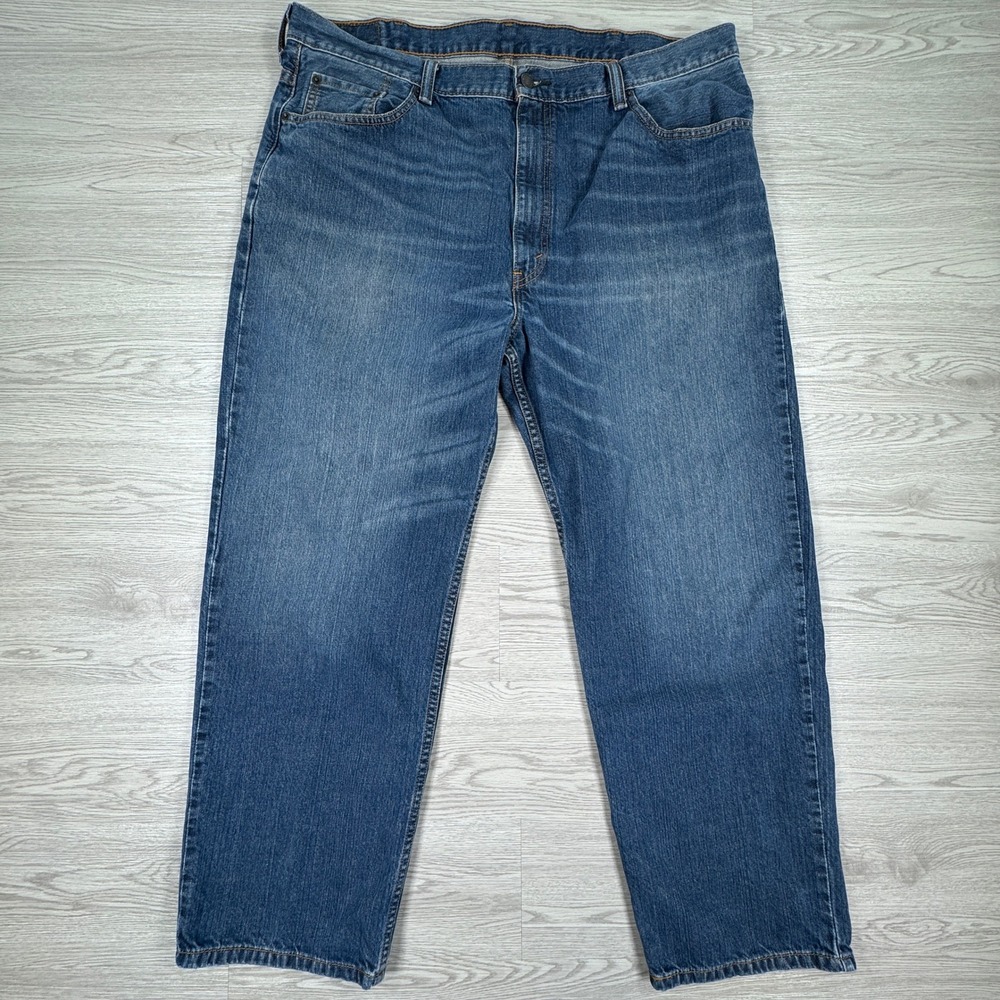 Levi's Men's Jeans 550 Relaxed Fit Tapered Leg Blue Denim 42x30 Medium Wash